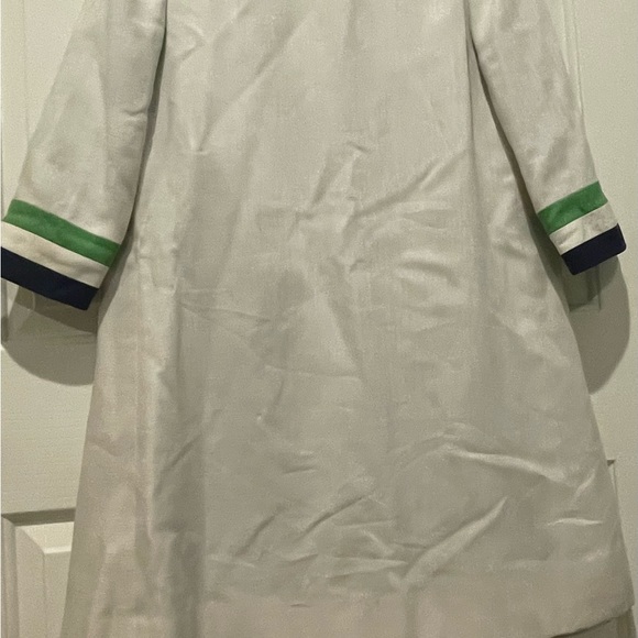 Vintage Fabiola French Riviera coat Linen and silk - Picture 3 of 7